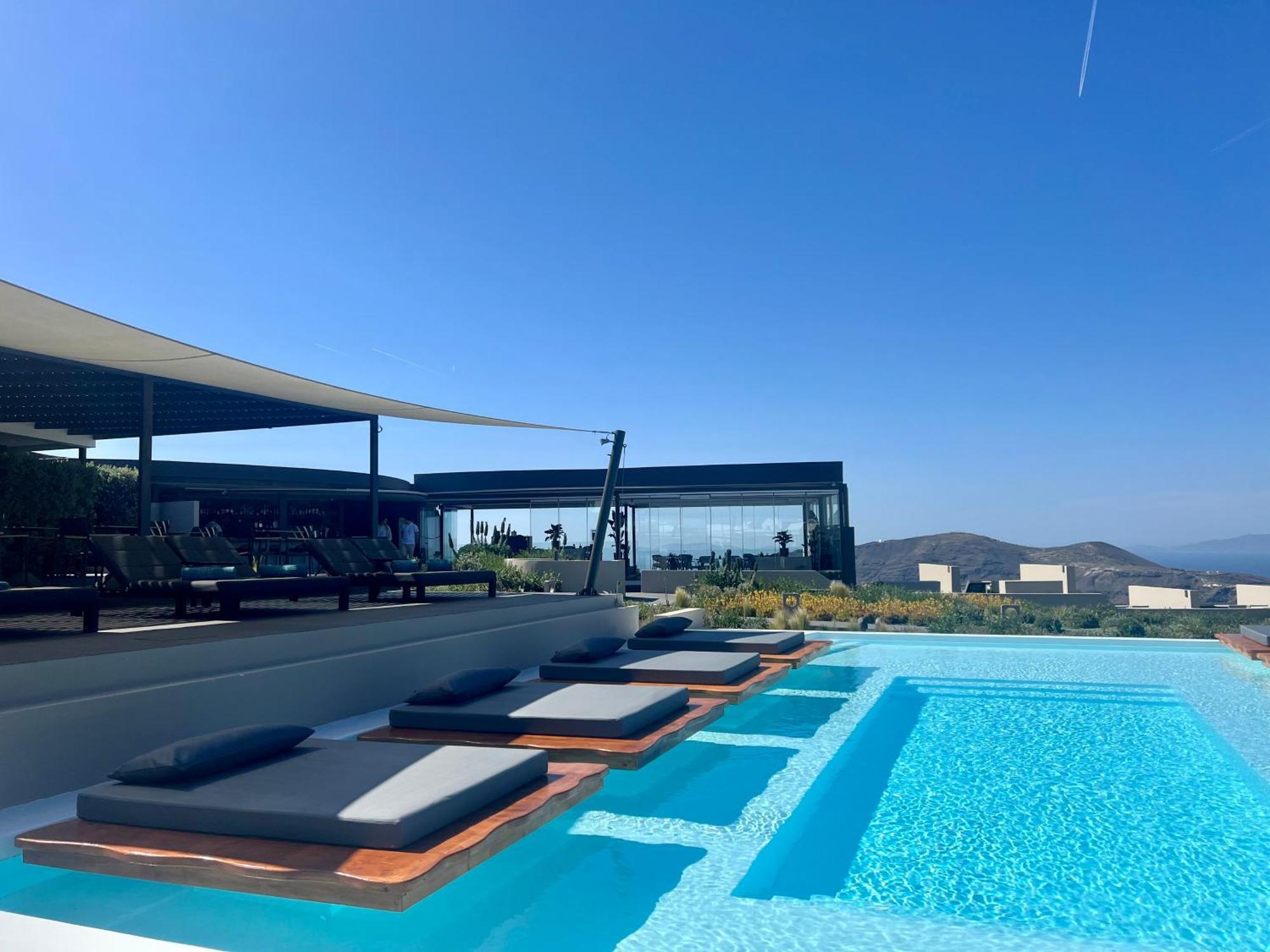 Divine Cave Experience Hotel Imerovígli Kültér fotó